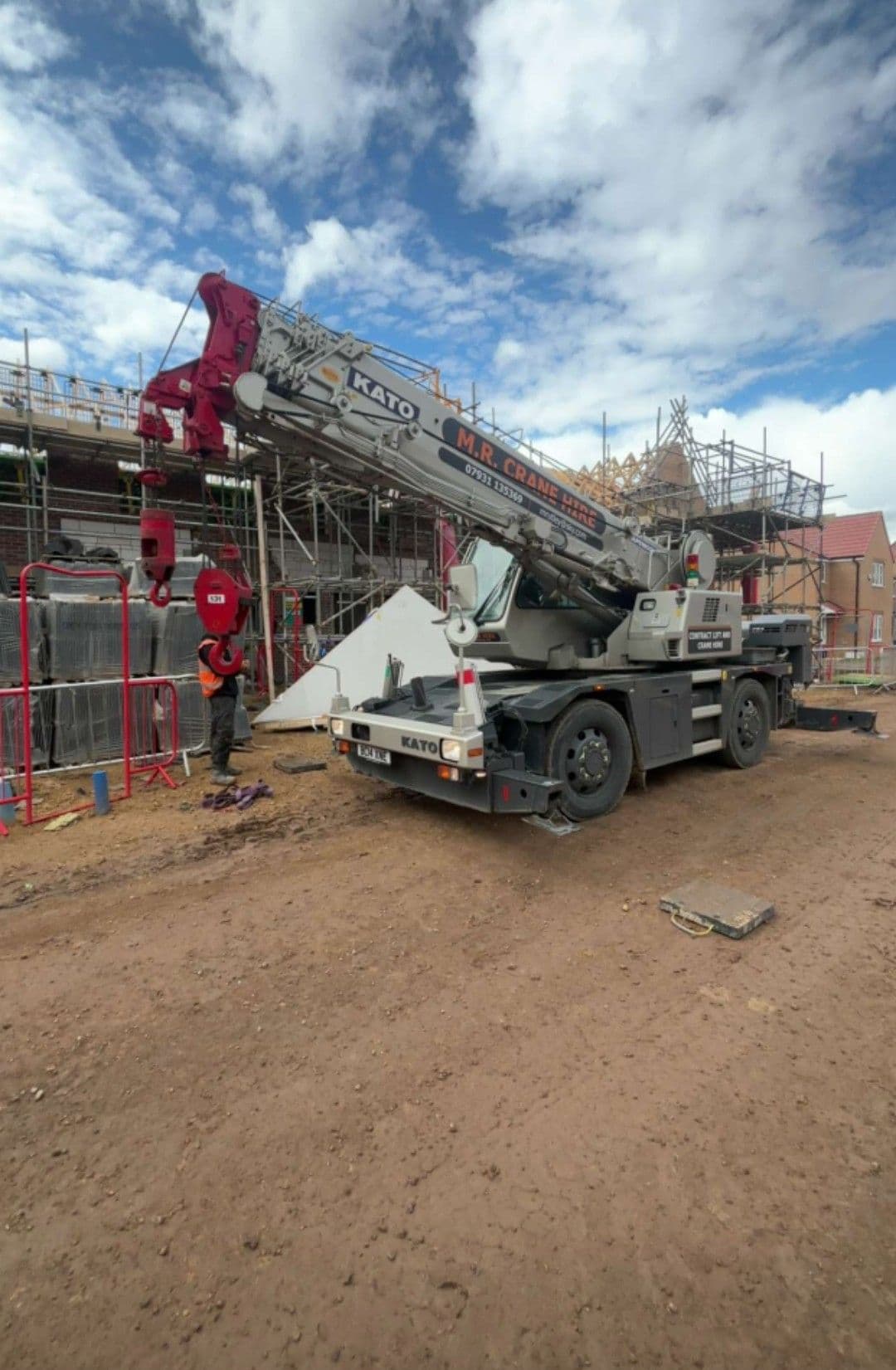 Kato 13T Crane
